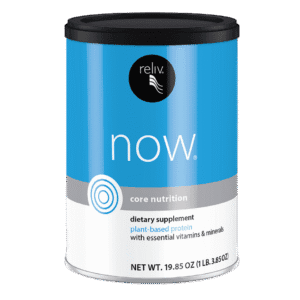 Reliv Now Plant-based protein loaded with vitamins, minerals and super-powered antioxidants.