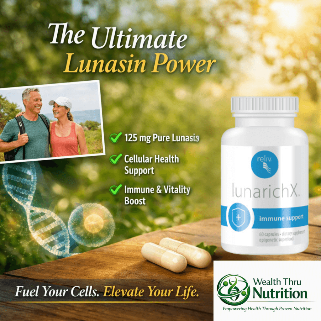 LunaRich X Ad 4 LunaRich X capsules are the purest and most concentrated form of the lunasin peptide