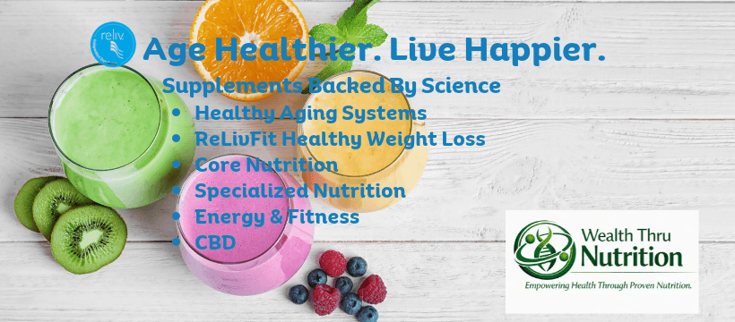 Wealth Thru Nutrition Healthy Living Tips Blog - Reliv products and opportunity